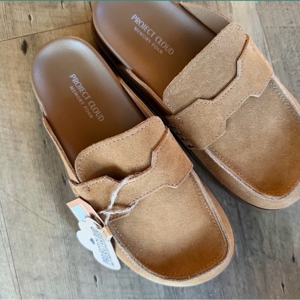 NWT Project Cloud Suede Clogs NWT - image 2